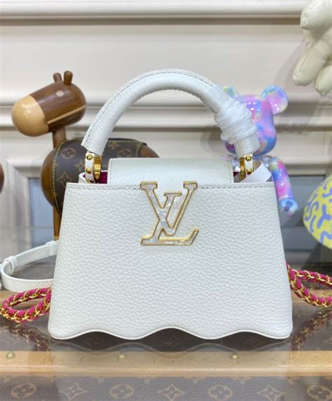 louis vuitton white capucines|louis vuitton capucines price euro.